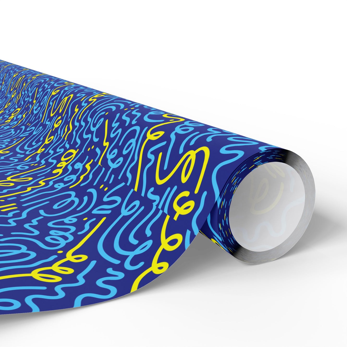 Vibrant Wrapping Paper Roll, Colorful Gift Wrap for All Occasions, Birthday, Holiday, Party, Eco-Friendly Packaging