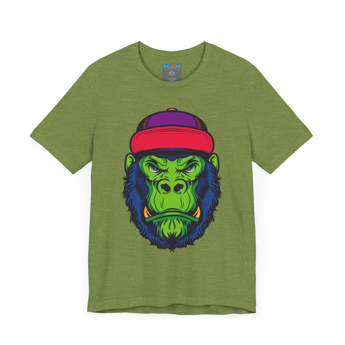 Vibrant Gorilla Graphic Tee - Unisex Short Sleeve T-Shirt