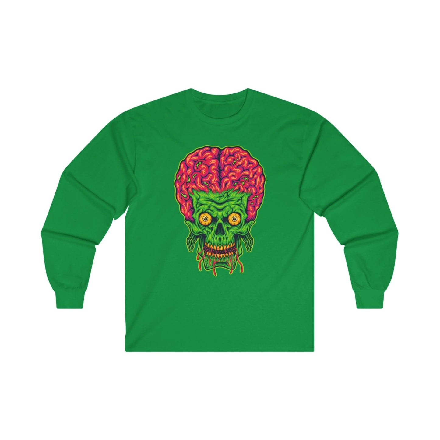 Creepy Zombie Head Skull - Mleem