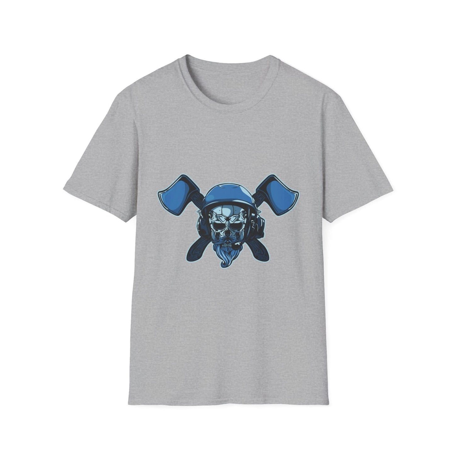 Bearded Skull With Ax - Mleem