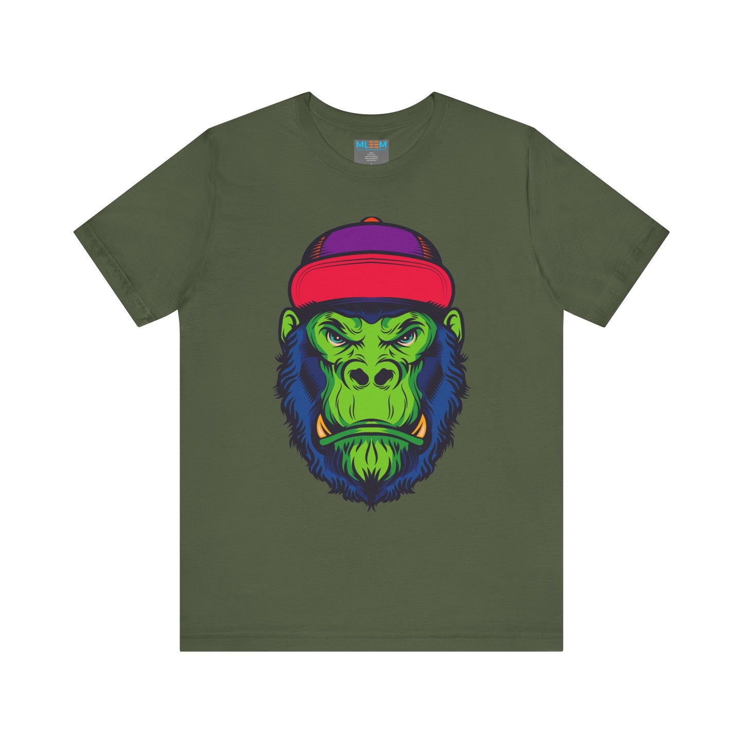 Vibrant Gorilla Graphic Tee - Unisex Short Sleeve T-Shirt