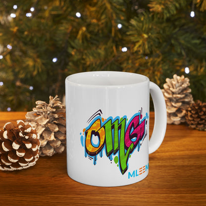 Colorful Graffiti Ceramic Mug