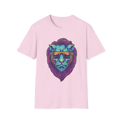 Lion Head with Sunglasses Psychedelic - Mleem