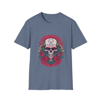 Skull Illustration Dia de Los Muertos - Mleem