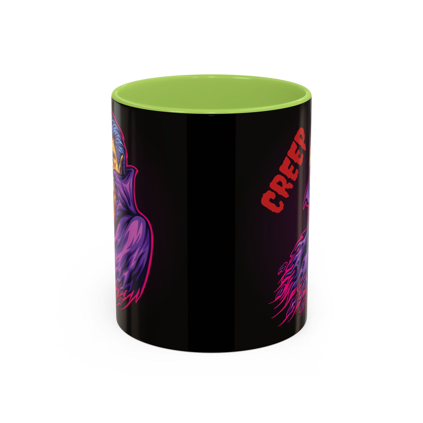 Creepy Gothic Accent Coffee Mug for Spooky Vibes, Halloween Decor, Unique Gift, Coffee Lover, Witchcraft Essentials