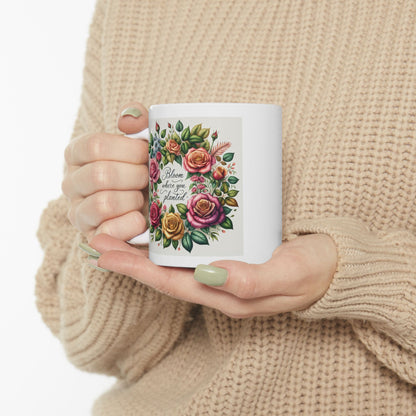 Floral Ceramic Mug