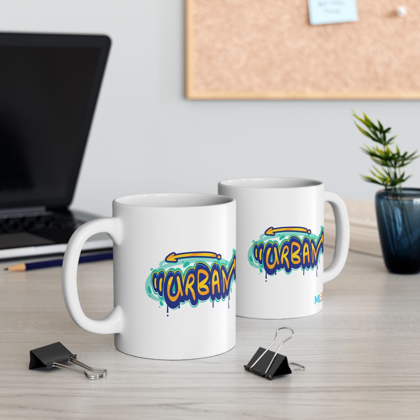 Artistic Coffee Cup, Gift for Artists, Urban Style