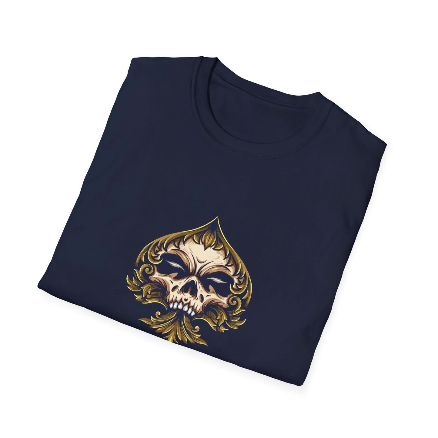 Skull Playing Card with Ornate Luxury - Mleem