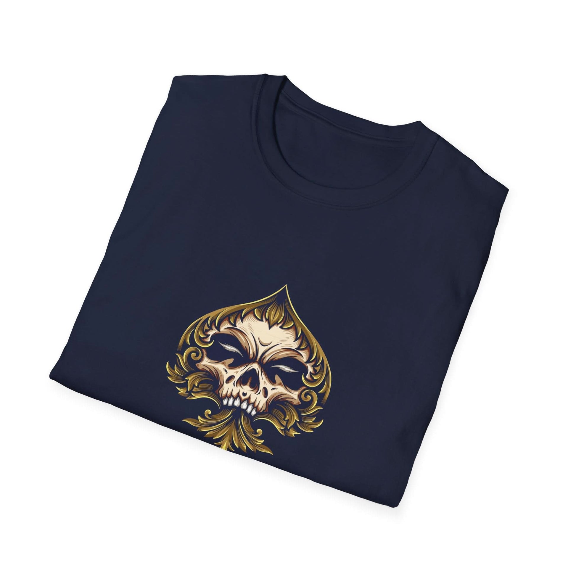 Skull Playing Card with Ornate Luxury - Mleem