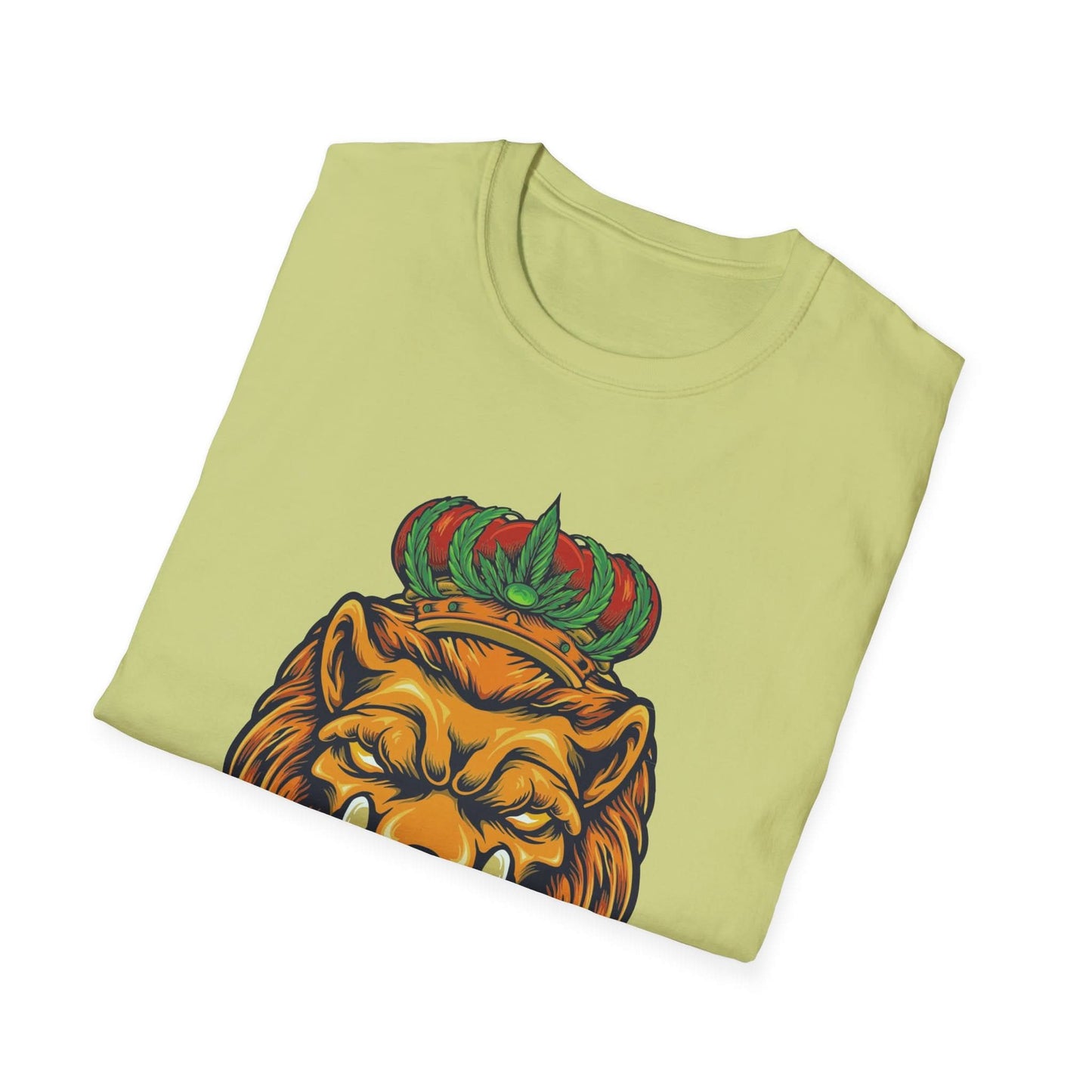 Angry Lion Head with Crown - Mleem