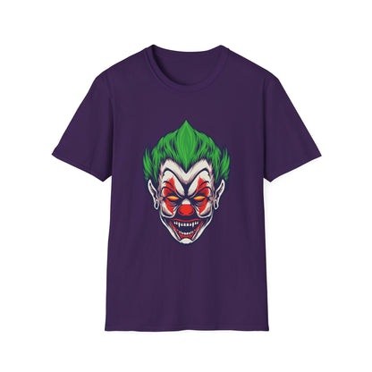 Angry Joker Clown Illustration - Mleem