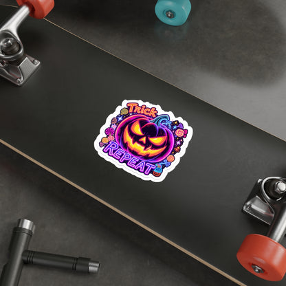 Halloween Die-Cut Stickers for Fun, Trick or Treat Decor, Party Favors, Kids' Gifts, Laptop Decals