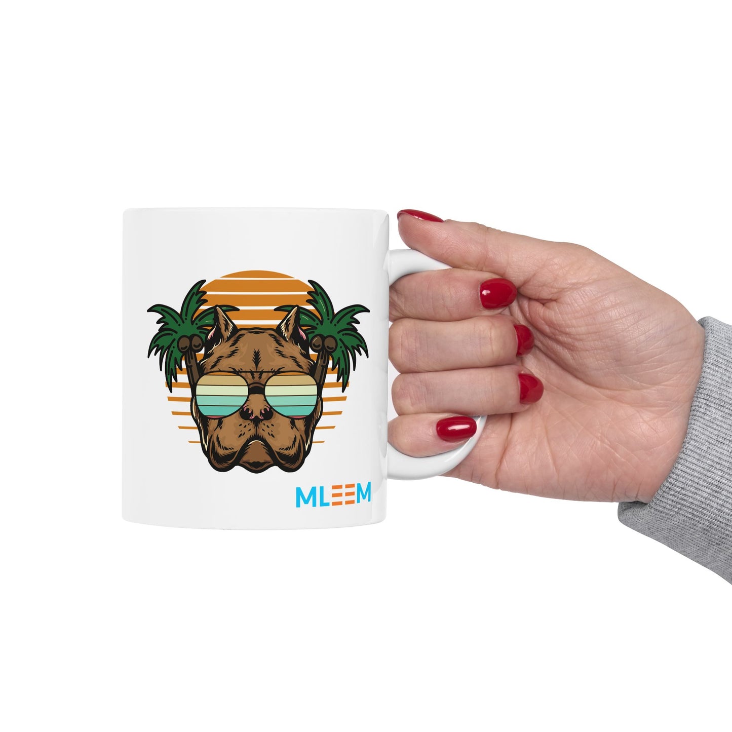 Tropical Sunset Ceramic Mug