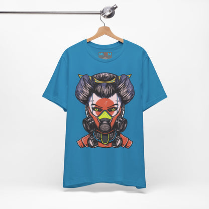 Futuristic Graphic Tee for Gamers - Unisex Jersey Short Sleeve