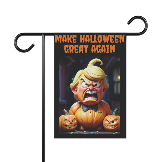 Halloween Garden Banner, Spooky House Décor, Fall Yard Sign, Halloween Decoration, Funny Pumpkin Banner, Outdoor Halloween Festivities