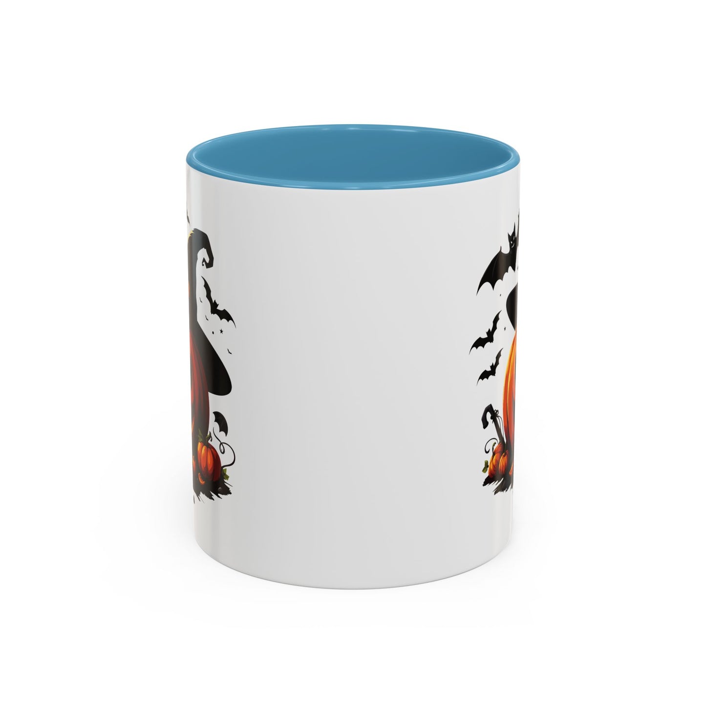 Halloween Pumpkin Accent Coffee Mug – Perfect for Fall, Autumn, Spooky Season, Gift for Coffee Lovers, Home Decor