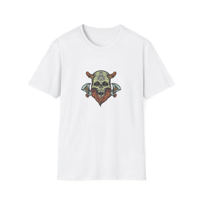 Viking Skull Warrior with Axe - Mleem