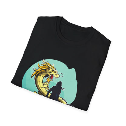 Swordsman Challenging The Dragon - Mleem