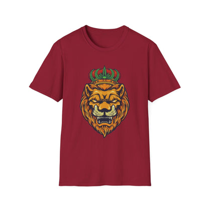 Angry Lion Head with Crown - Mleem