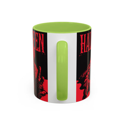 Halloween Accent Coffee Mug | Spooky Coffee Cup for Halloween Lovers, Trick or Treat Mug, Horror Decor, Gift for Fans
