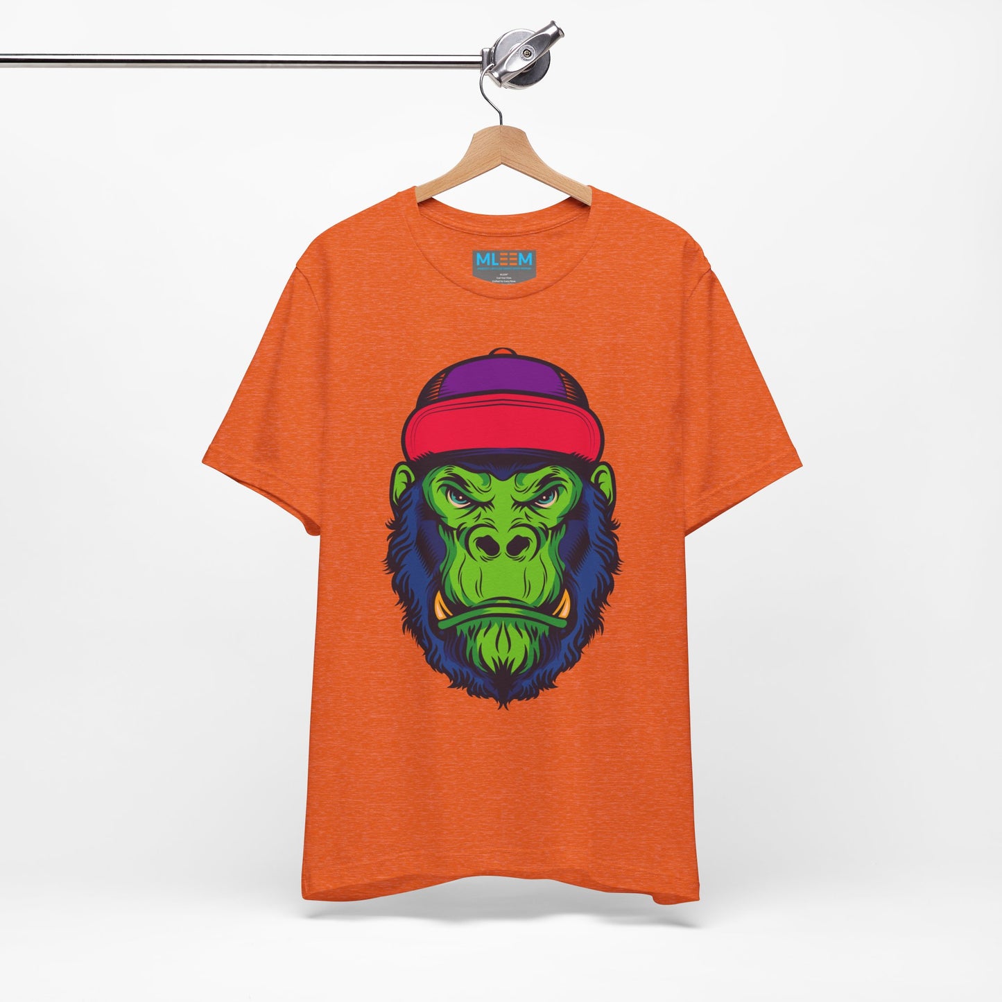Vibrant Gorilla Graphic Tee - Unisex Short Sleeve T-Shirt