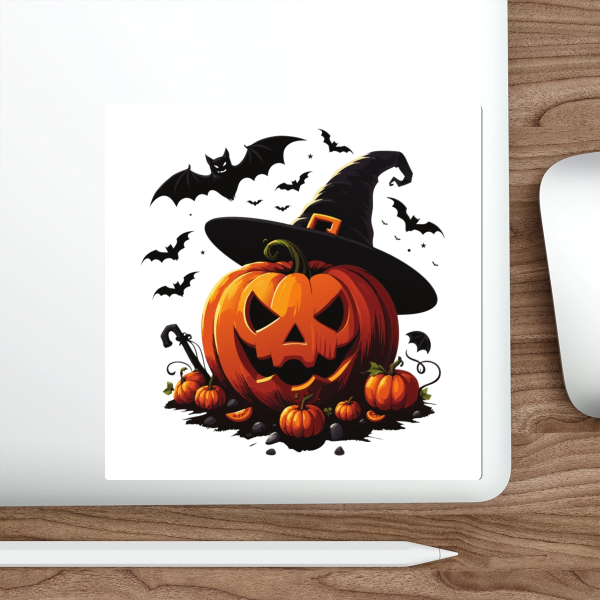 Halloween Pumpkin Die-Cut Stickers | Trick or Treat Decor | Perfect for Party Favors, Spooky Seasonal Decor, Laptop and Phone Stickers