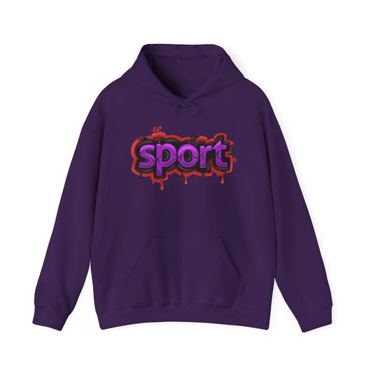 Sport Purple Letters - Mleem