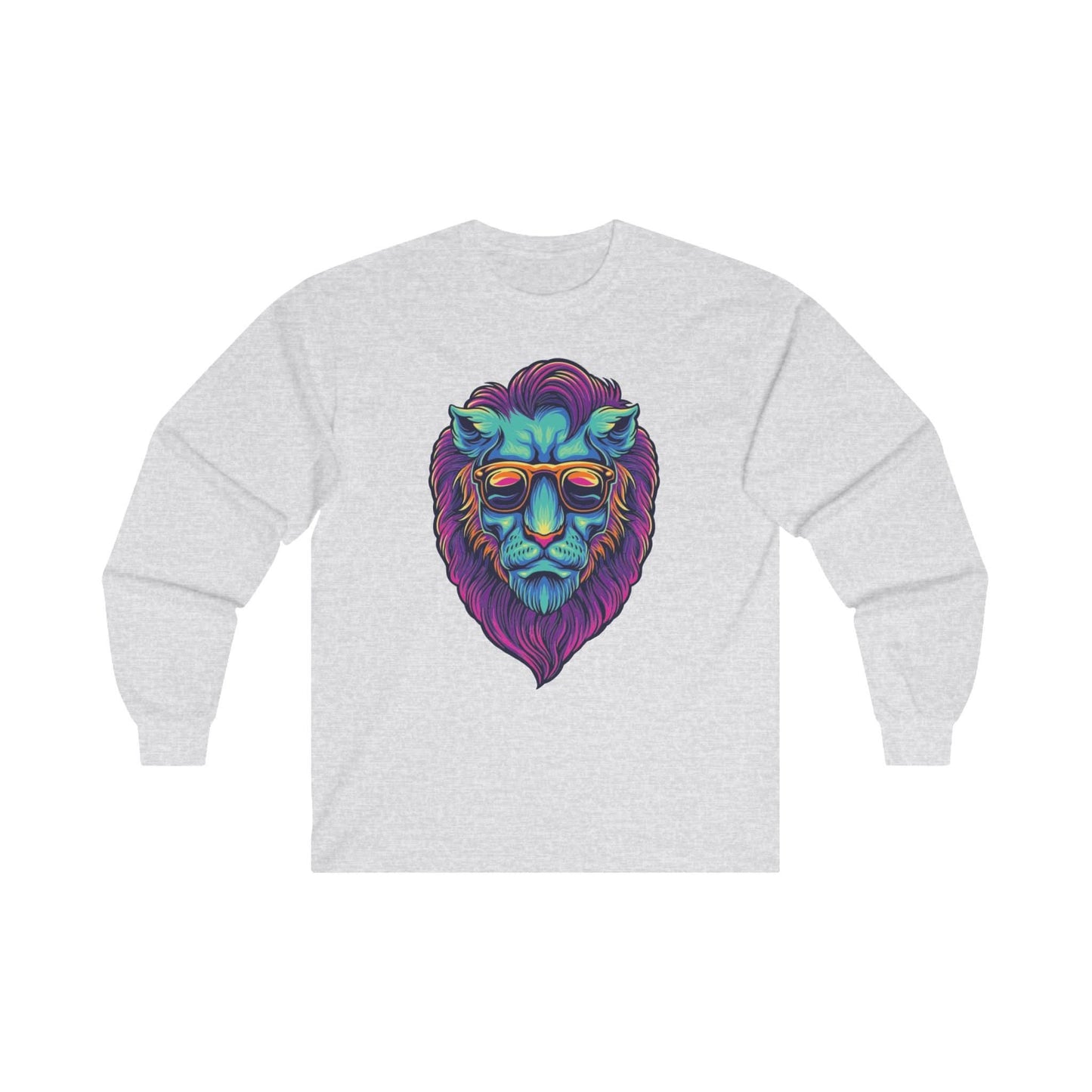 Lion Head With Sunglasses - Mleem