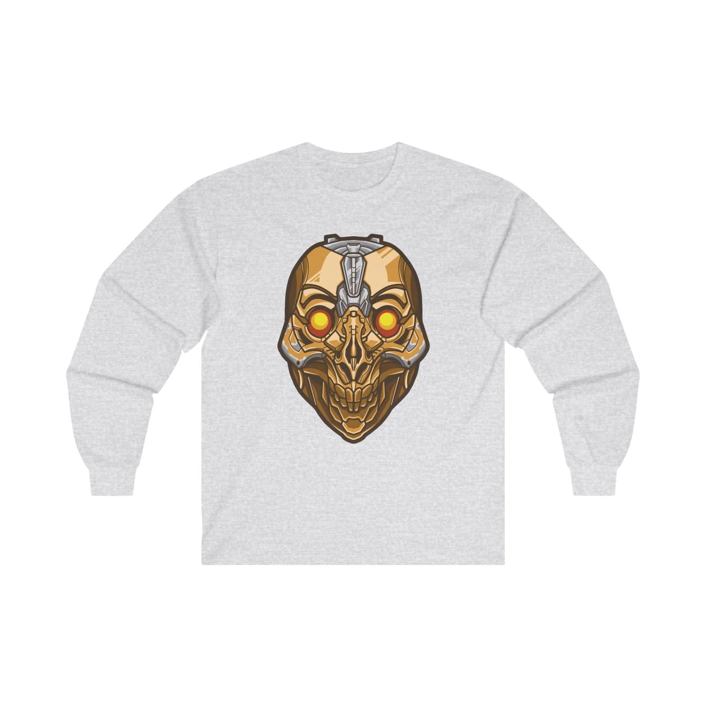 Skull Robot Head Mascot - Mleem