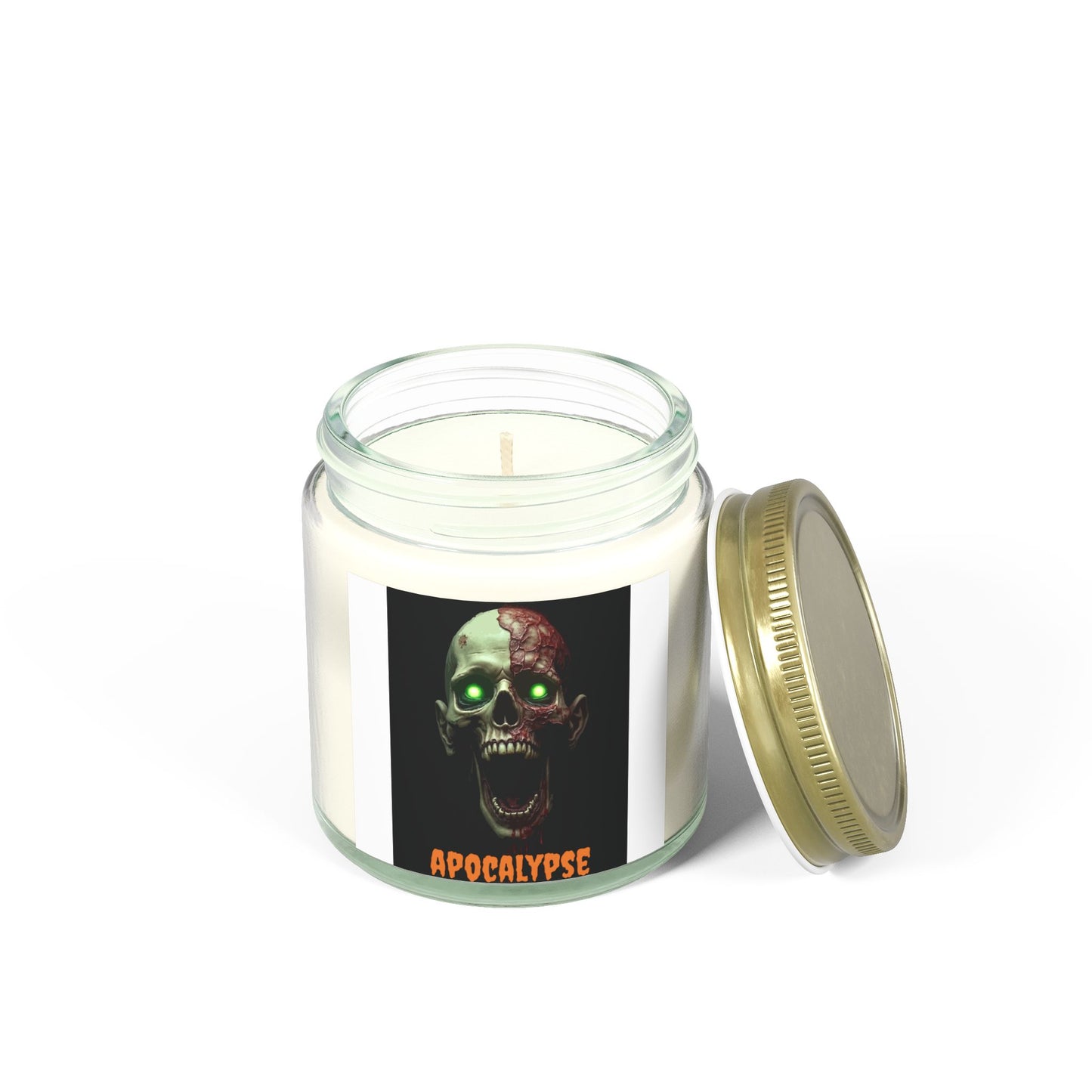 Halloween Scented Candles - Apocalypse Theme, Candle for Spooky Decor, Soy Wax Candle, Unique Gift, Fragrant Candle for Fall