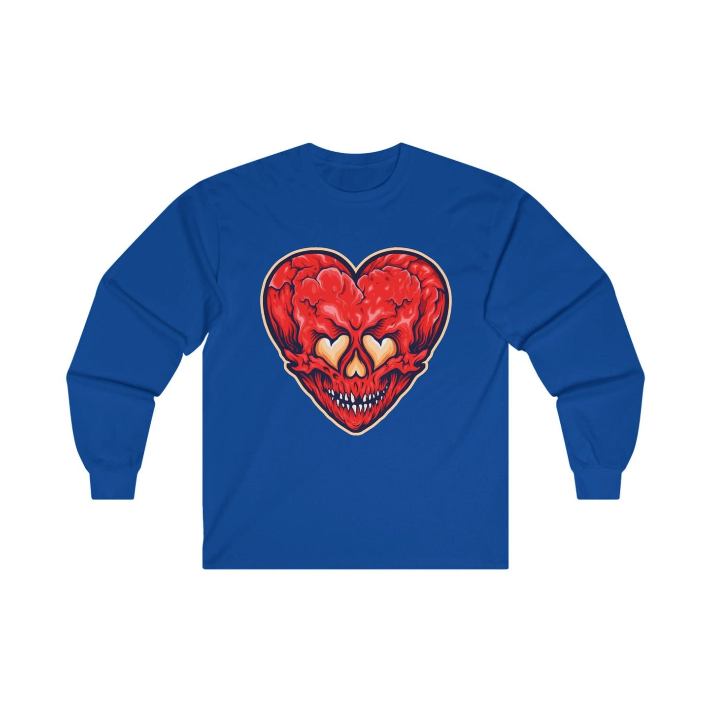 Cracked Heart Love Skull - Mleem
