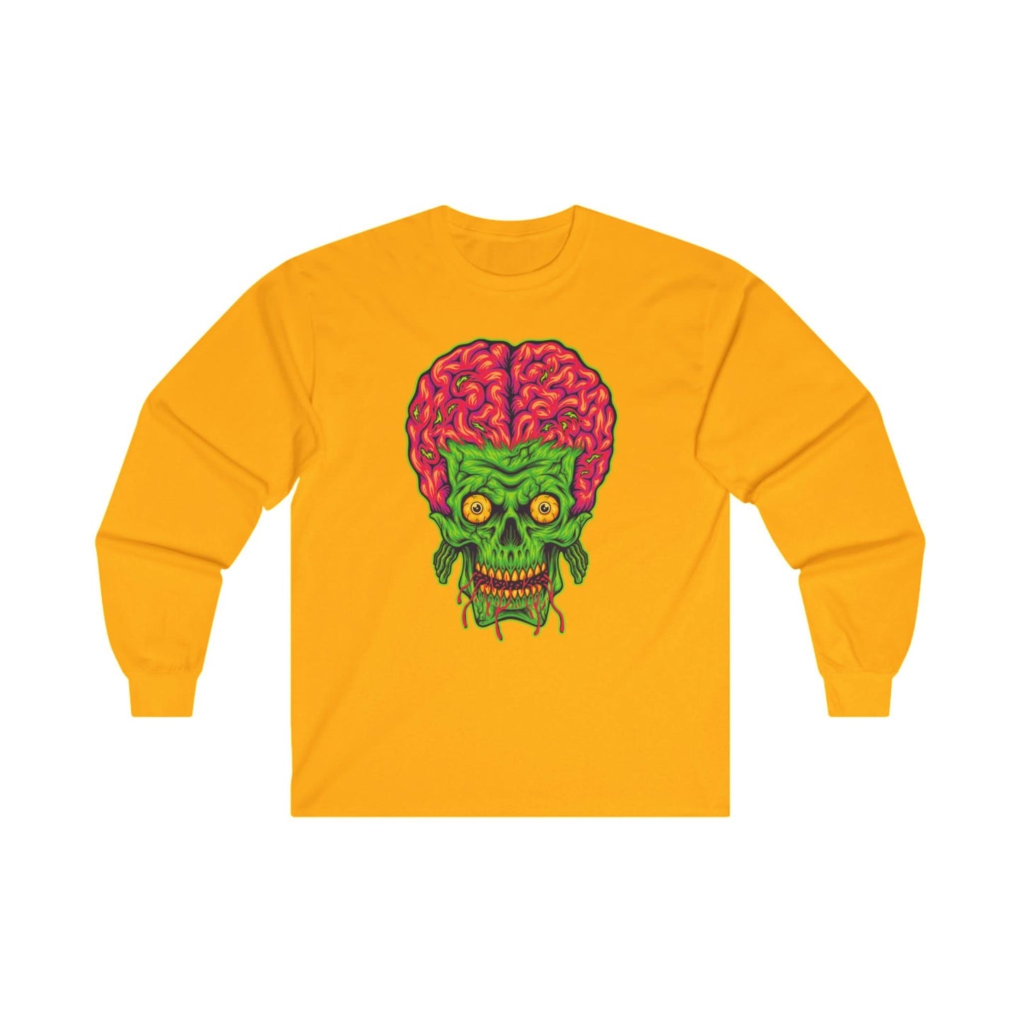 Creepy Zombie Head Skull - Mleem