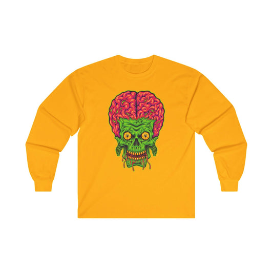 Creepy Zombie Head Skull - Mleem