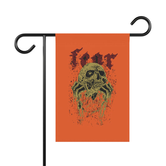 Halloween Garden Banner with Skull Design, Scary Outdoor Décor for Fall, Halloween Parties and Events, Spooky Home Decoration