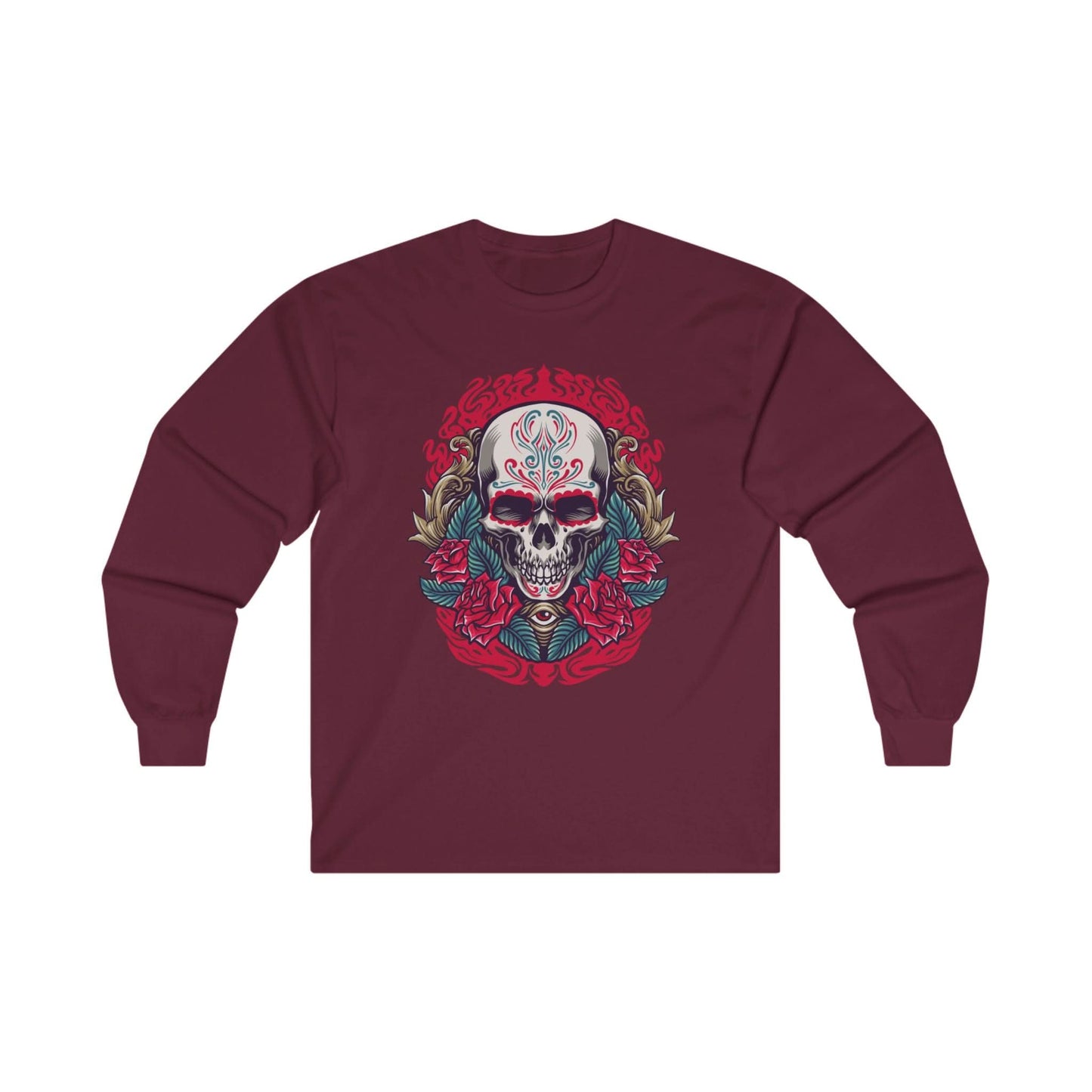 Dia De Los Muertos Mexican Skull - Mleem