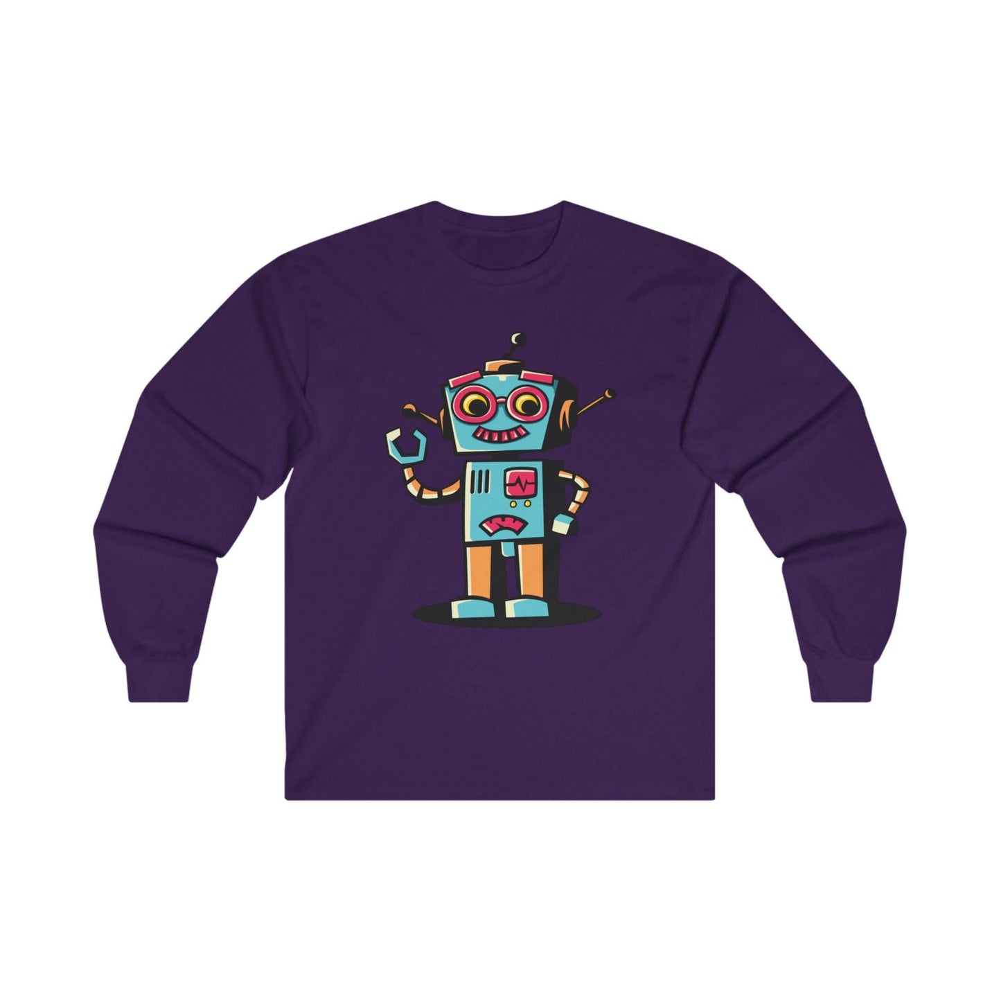 Retro Robot Cartoon Character - Mleem