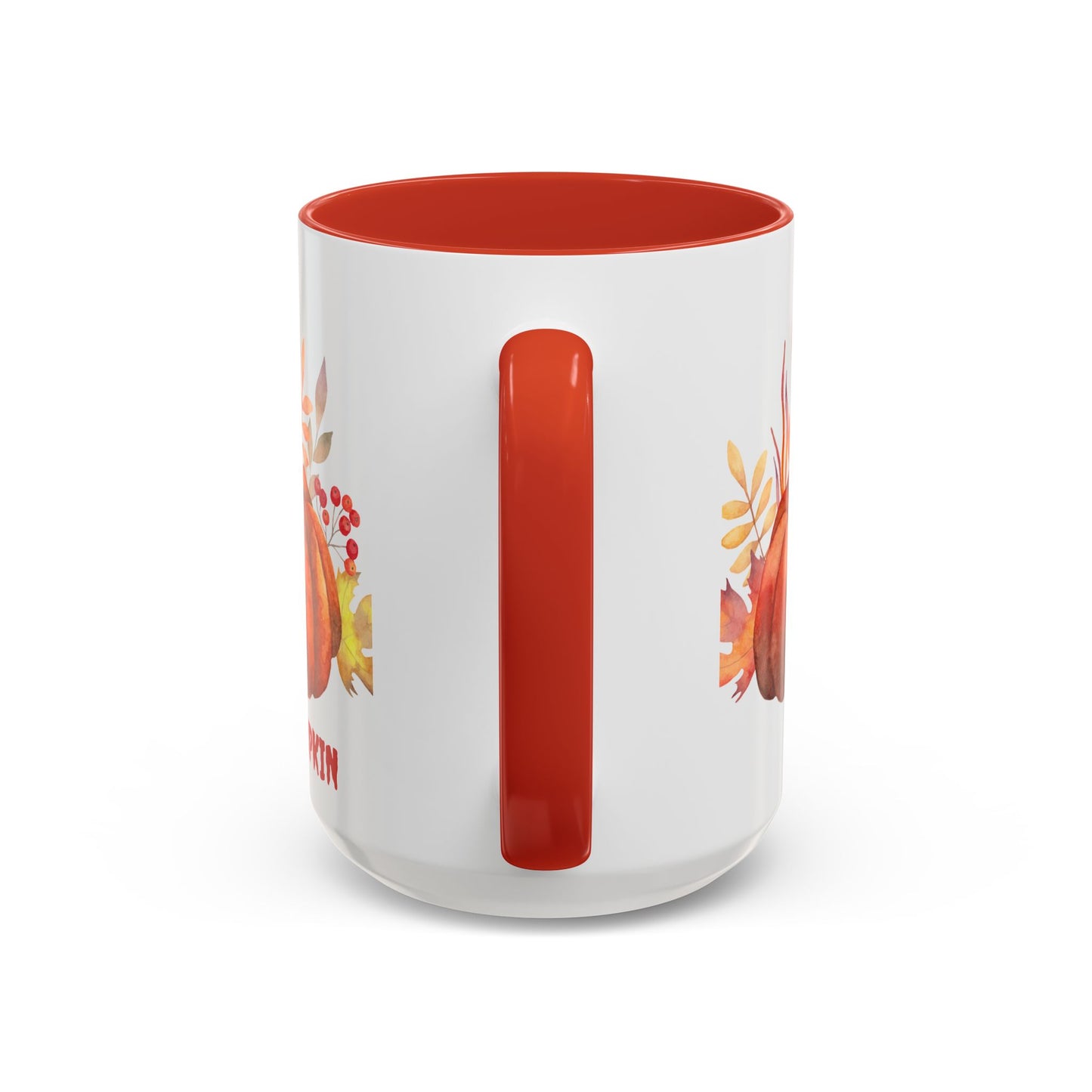 Cozy Pumpkin Accent Coffee Mug | Fall Decor, Gift for Autumn Lovers, Thanksgiving Mug, Pumpkin Spice Latte Cup, Holiday Drinkware