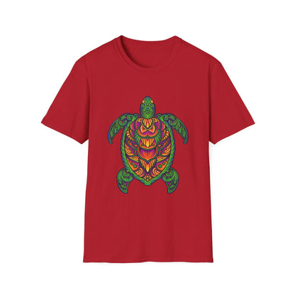Turtle Floral Vintage Ornament - Mleem