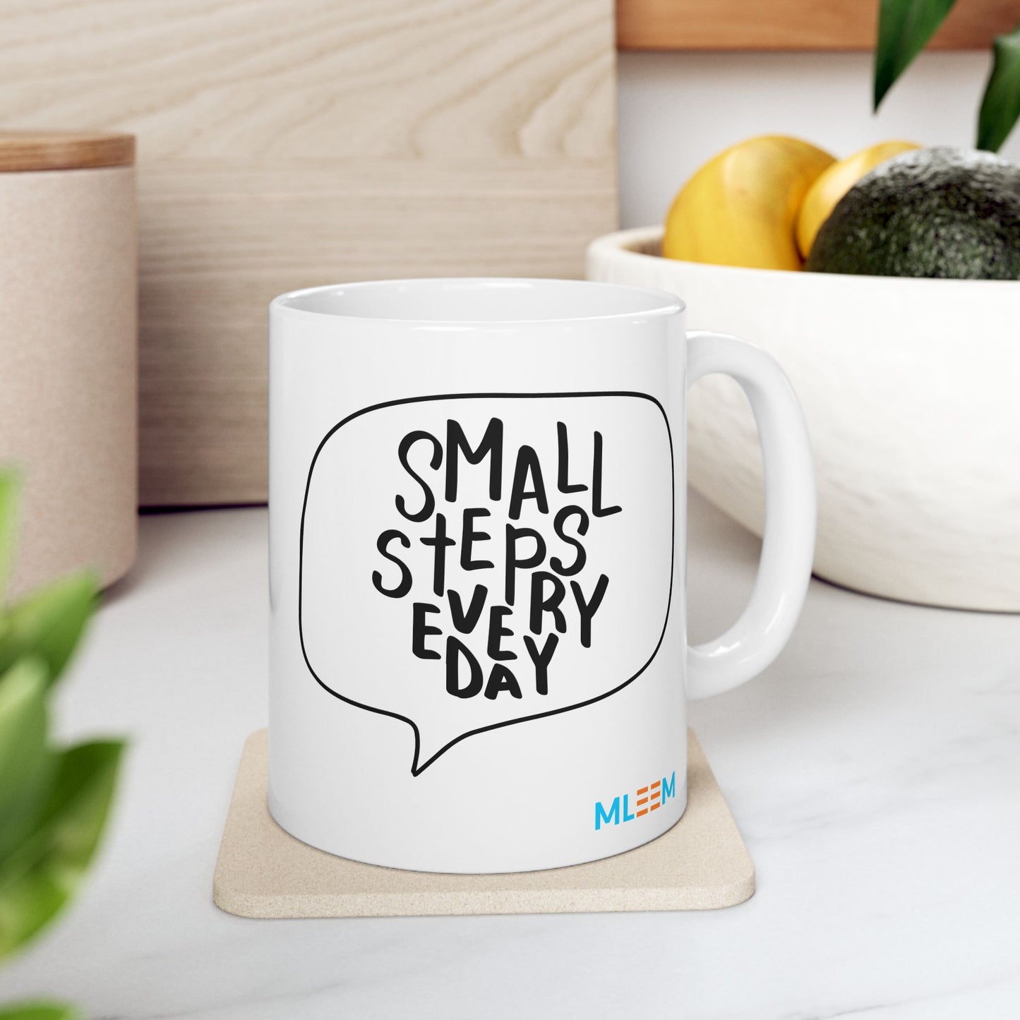 MLEEM Ceramic Mug for Coffee Lovers