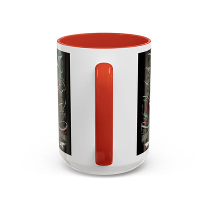 Gothic Skeleton Coffee Mug - Perfect for Halloween Decor, Gift for Skaters, Unique Drinkware, Spooky Vibe, 11 & 15oz Options