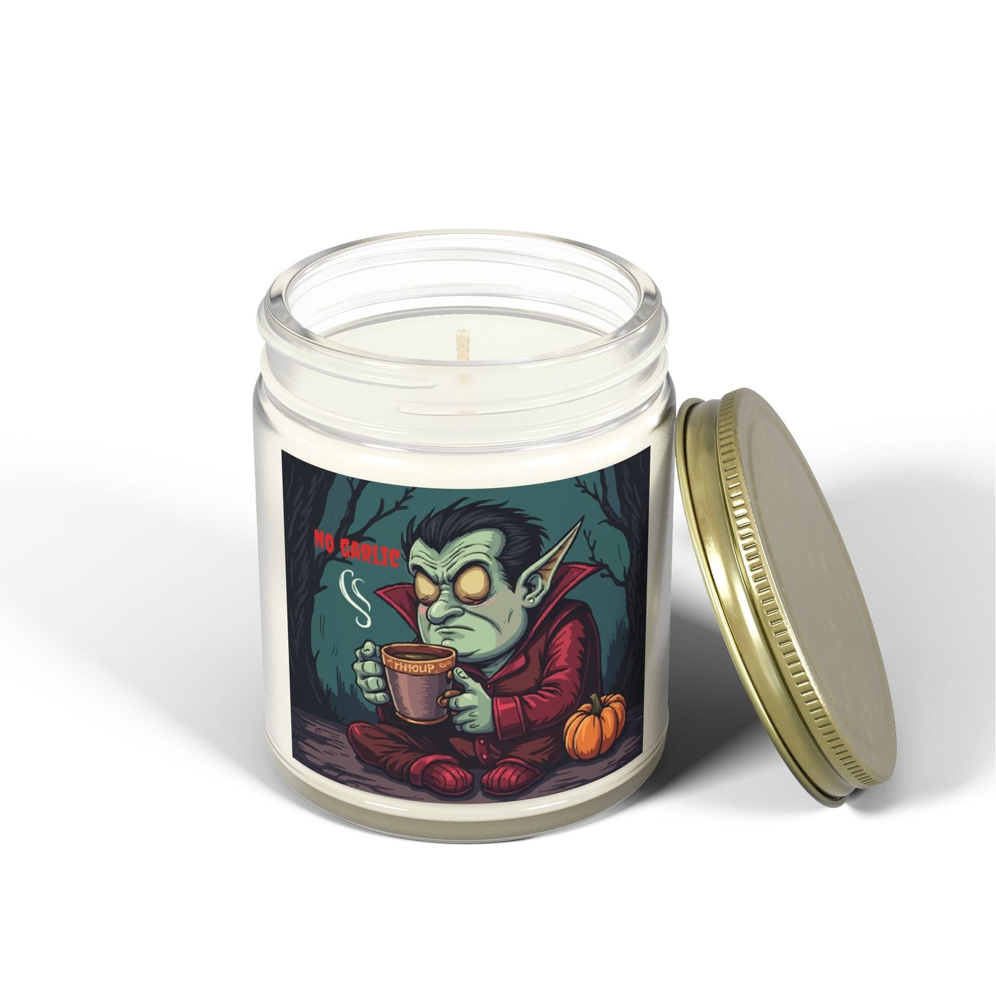 Cozy Halloween Scented Candles, Hand-Poured Coconut Apricot Wax, Fall Decor, Spooky Home Fragrance, Gifts for Witch Lovers, Autumn Vibes