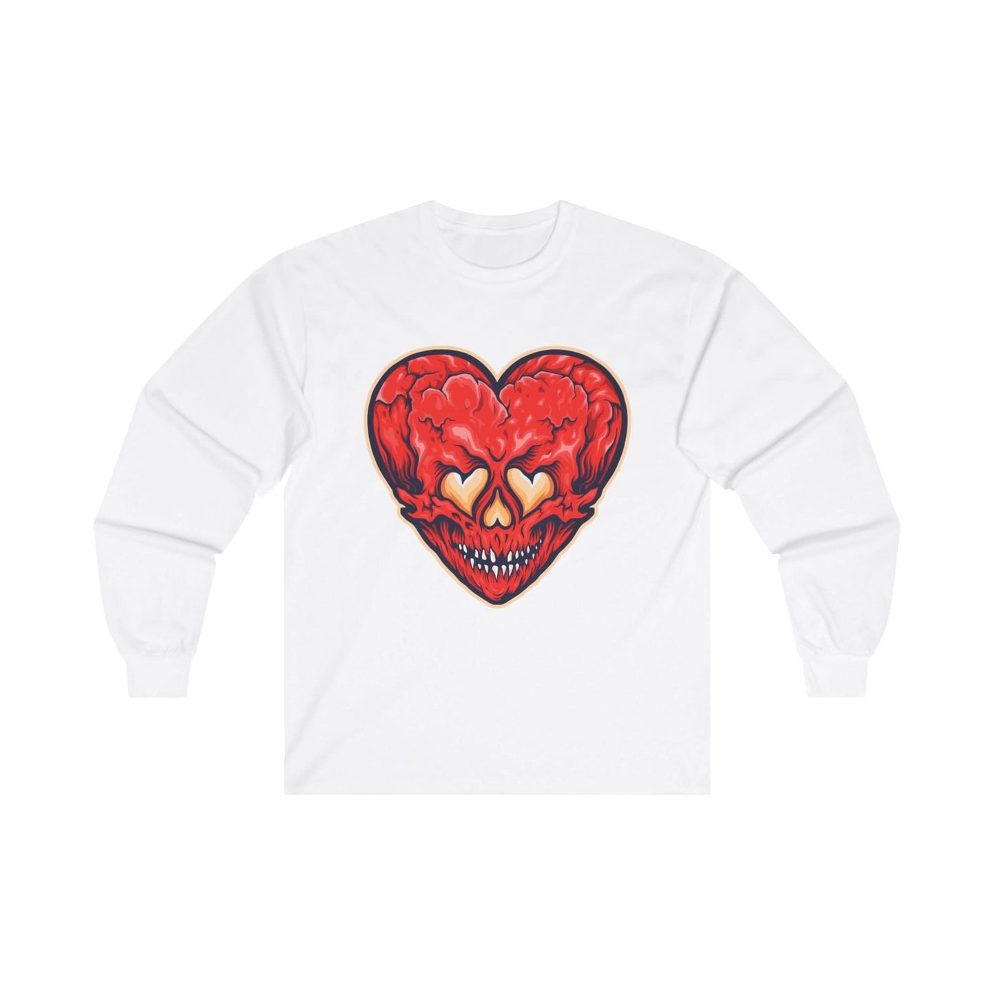 Cracked Heart Love Skull - Mleem