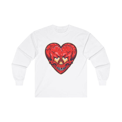 Cracked Heart Love Skull - Mleem