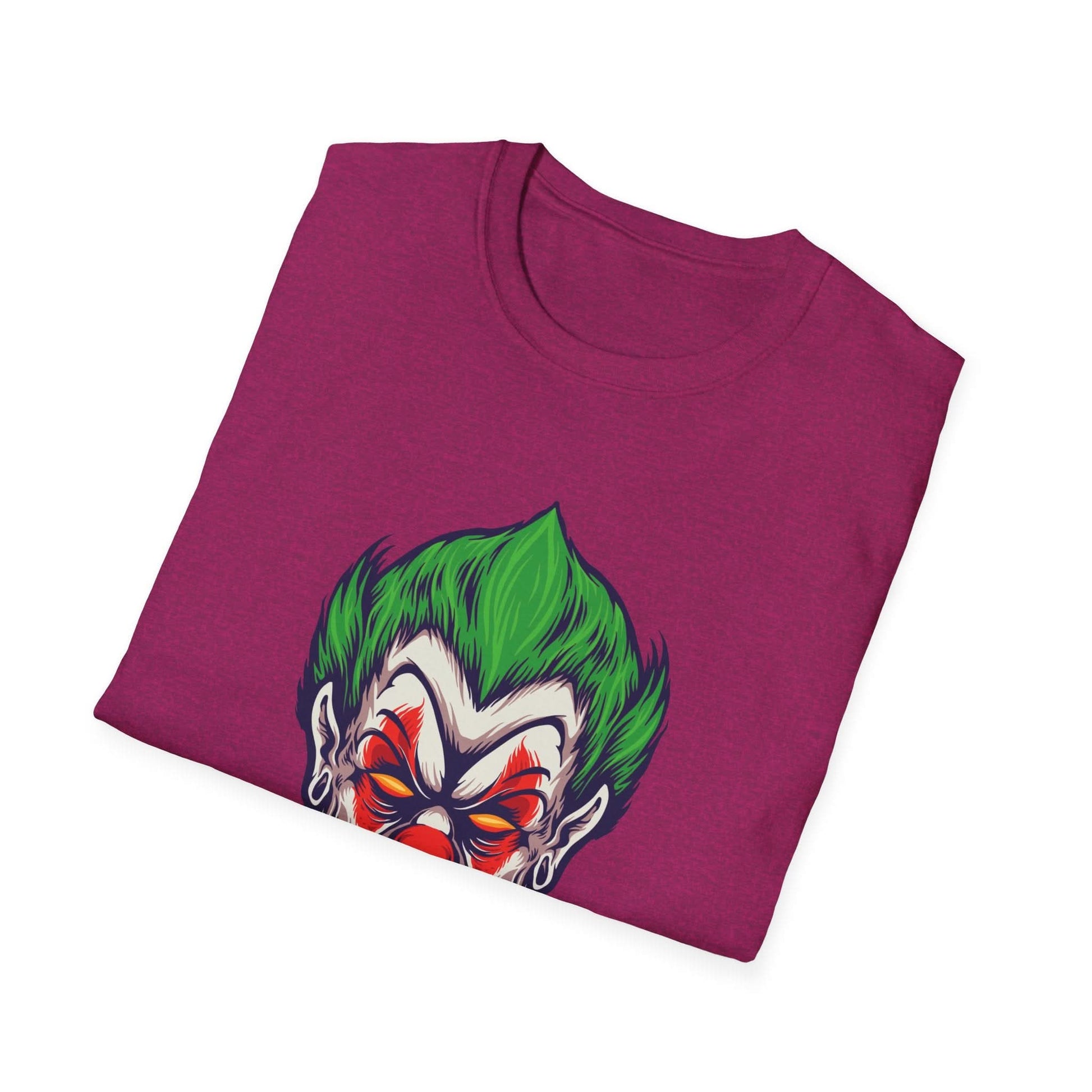 Angry Joker Clown Illustration - Mleem
