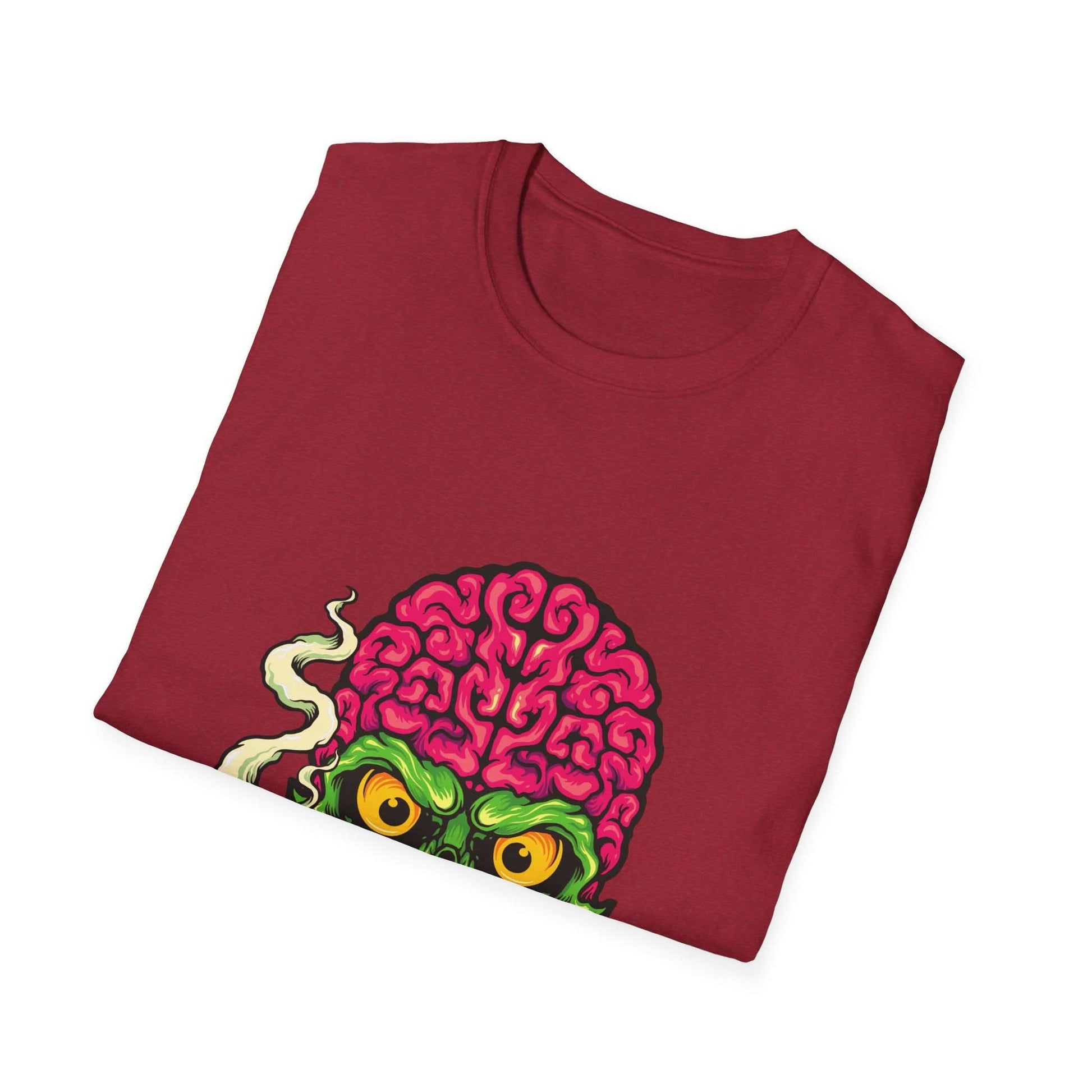Smoking Skull Weed Cigarette Mascot - Mleem