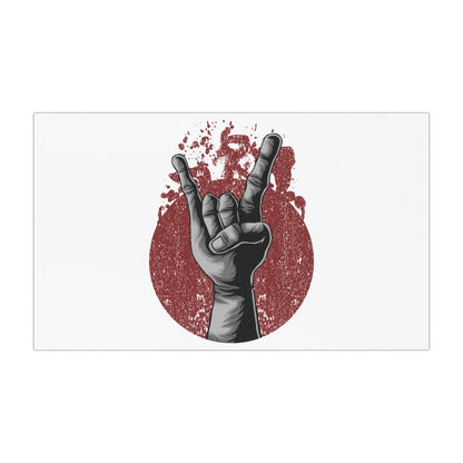 Rock Hand Car Magnets - Cool Car Accessories, Music-Themed Decor, Road Trip Essentials, Gift for Music Lovers