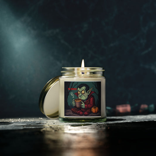 Cozy Halloween Scented Candles, Hand-Poured Coconut Apricot Wax, Fall Decor, Spooky Home Fragrance, Gifts for Witch Lovers, Autumn Vibes