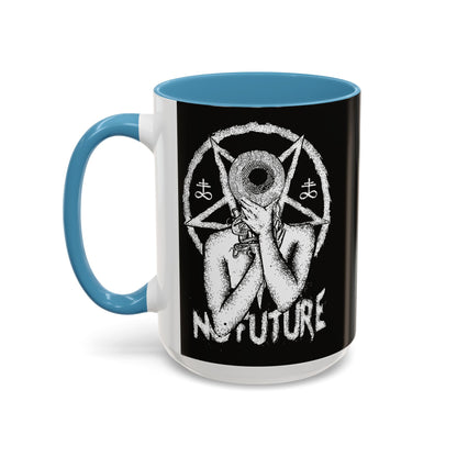 Gothic Ceramic Coffee Mug – Dark Art, Unique Gift, Halloween Decor, Witchy Vibe, Spooky Homeware