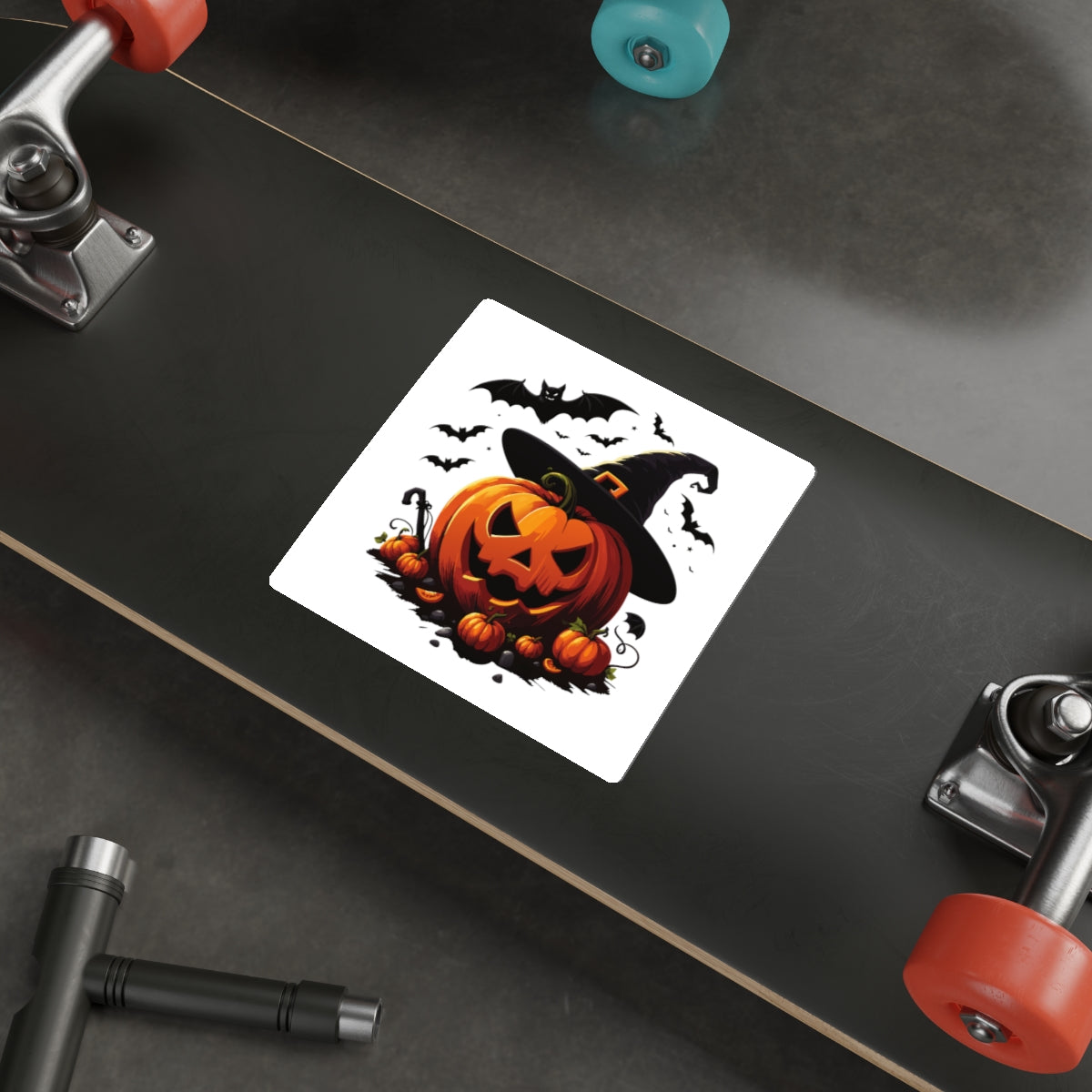 Halloween Pumpkin Die-Cut Stickers | Trick or Treat Decor | Perfect for Party Favors, Spooky Seasonal Decor, Laptop and Phone Stickers