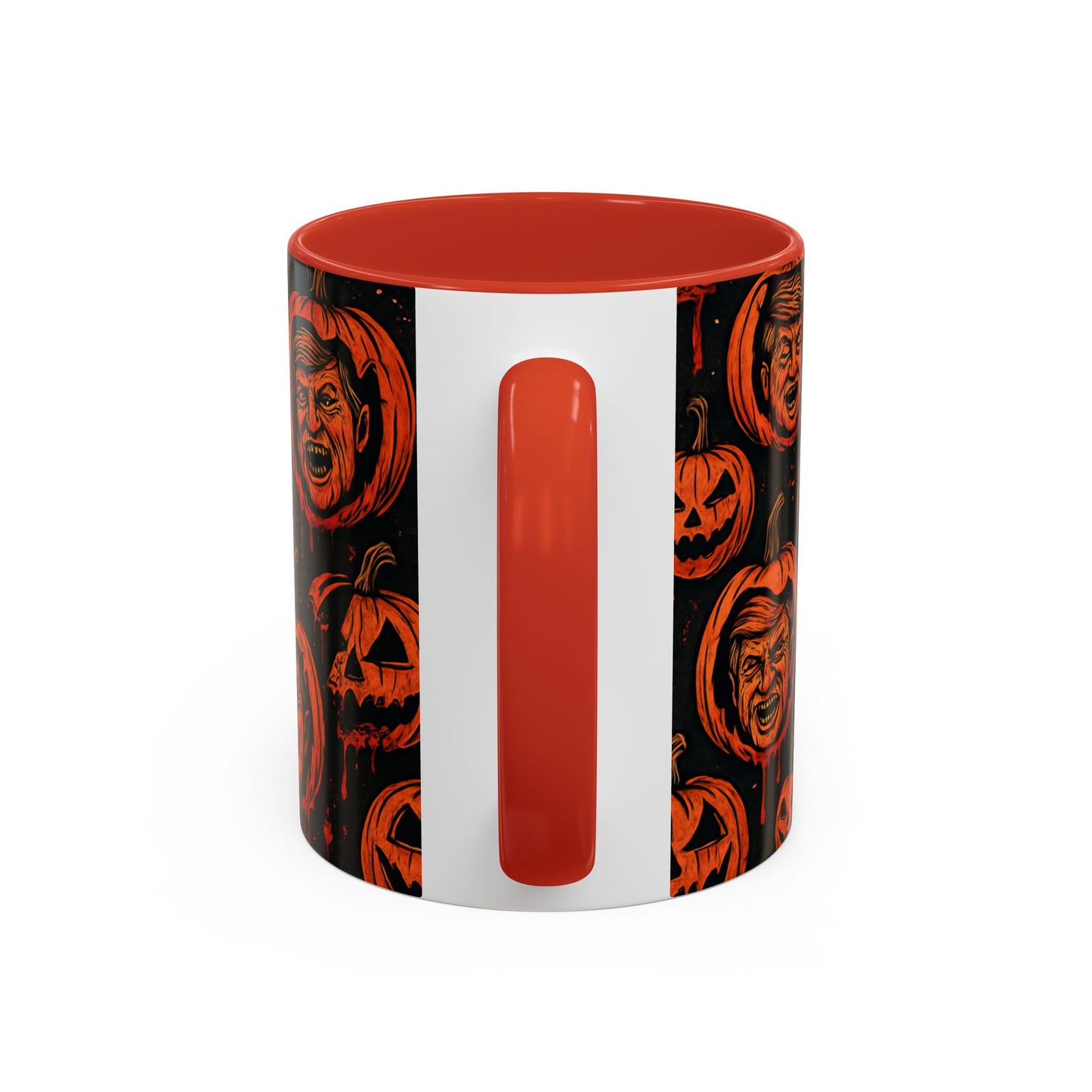 Spooky Pumpkin Faces Coffee Mug | Halloween Gifts, Funny Coffee Cup, Whimsical Mug, Holiday Decor, Unique Gifts